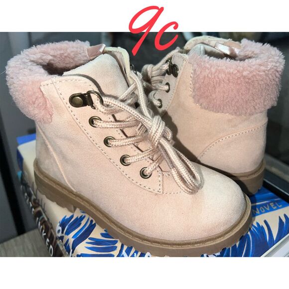 Old Navy Suede Boots | Girls 9c - Picture 1 of 7